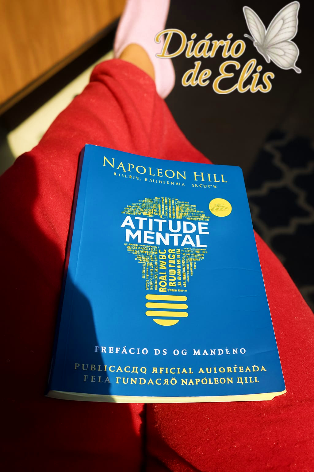 A leitura como minha arma poderosa.&nbsp;📖✨